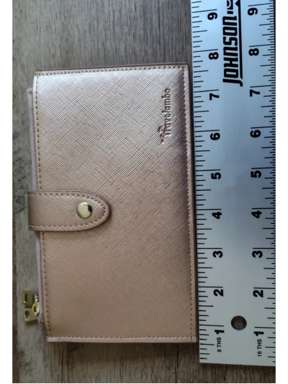 Women's Travelambo Rose Gold Wallet